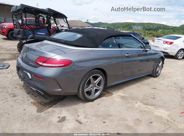 WDDWK4KB1JF620144 2018 MERCEDES-BENZ C-CLASS Gray უკანა მარჯვენა