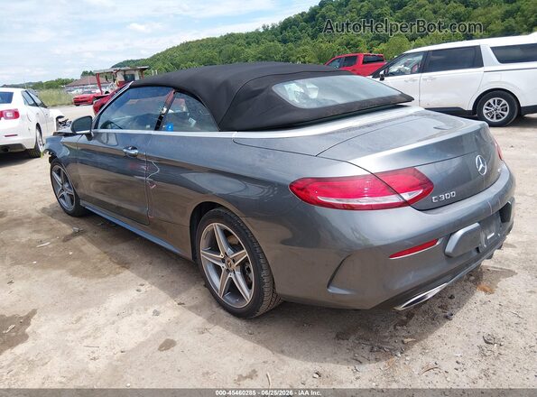 WDDWK4KB1JF620144 2018 MERCEDES-BENZ C-CLASS Gray უკანა მარცხენა