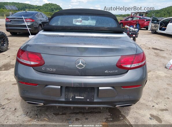 WDDWK4KB1JF620144 2018 MERCEDES-BENZ C-CLASS Gray 