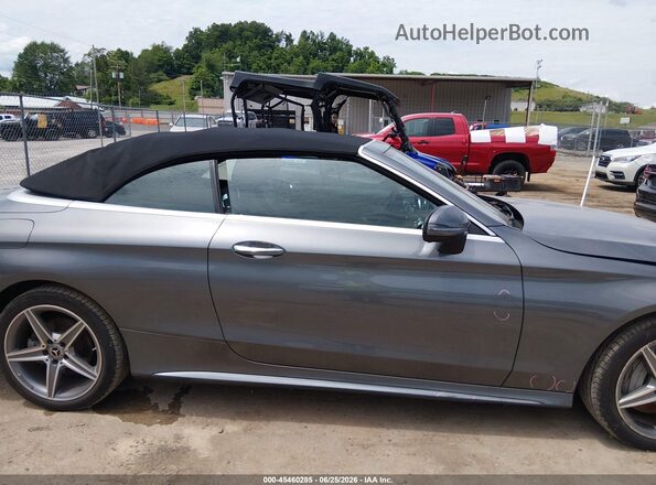 WDDWK4KB1JF620144 2018 MERCEDES-BENZ C-CLASS Gray სალონის 360-გრადუსიანი ხედი