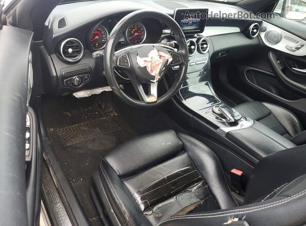 WDDWK4KB5HF483655 2017 MERCEDES-BENZ C Silver Dashboard view