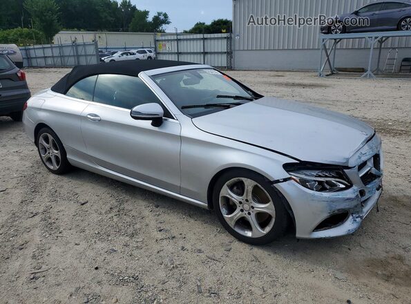 WDDWK4KB5HF483655 2017 MERCEDES-BENZ C Silver Front right