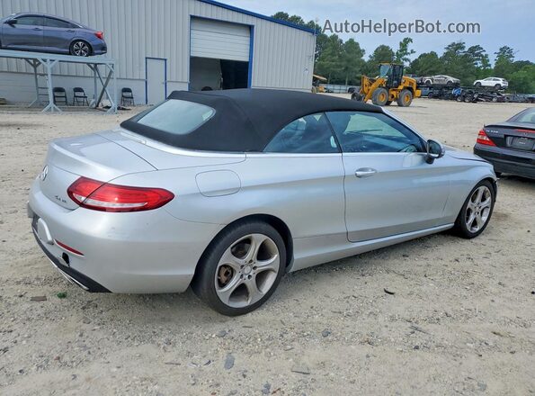 WDDWK4KB5HF483655 2017 MERCEDES-BENZ C Silver Rear right