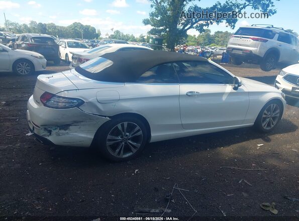 WDDWK4KB6HF566382 2017 MERCEDES-BENZ C-CLASS White Вид задньої частини салону