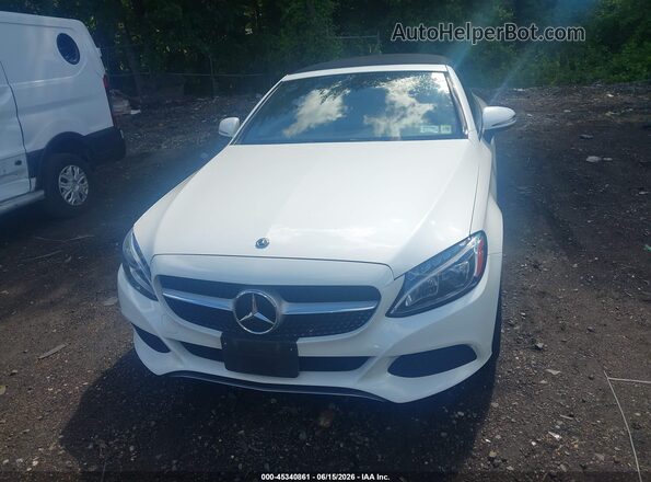 WDDWK4KB6HF566382 2017 MERCEDES-BENZ C-CLASS White Вид щитка приладів