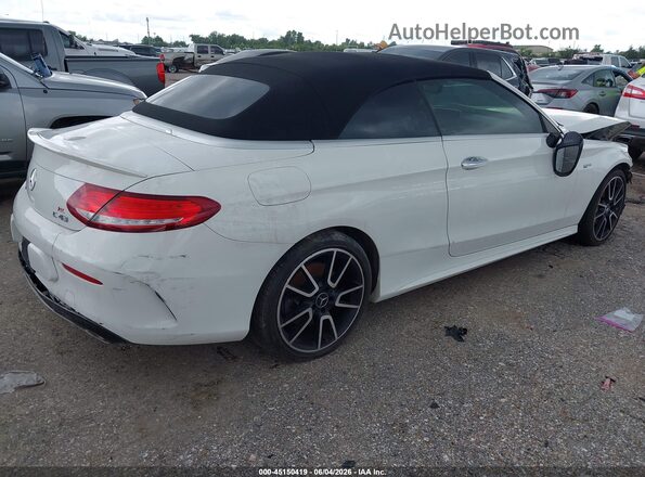 WDDWK6EB1JF689164 2018 MERCEDES-BENZ AMG C 43 Белый Задняя правая четверть