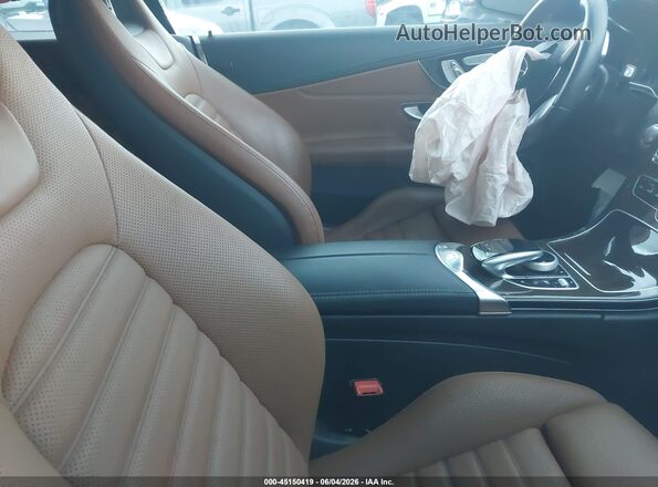 WDDWK6EB1JF689164 2018 MERCEDES-BENZ AMG C 43 Белый Вид салона спереди