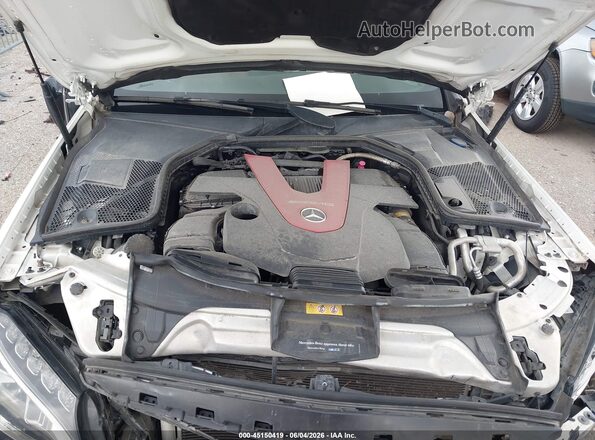 WDDWK6EB1JF689164 2018 MERCEDES-BENZ AMG C 43 Белый Вид сзади