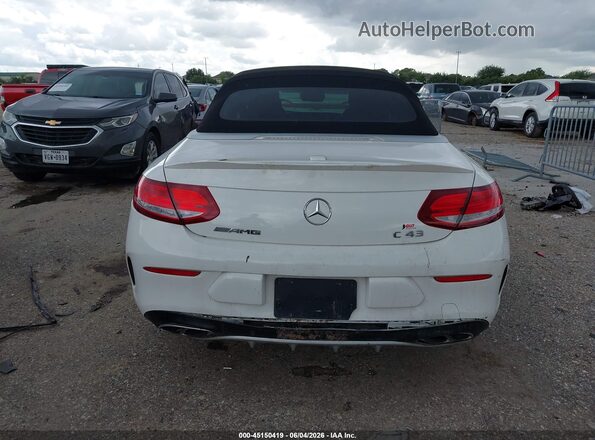 WDDWK6EB1JF689164 2018 MERCEDES-BENZ AMG C 43 Белый 