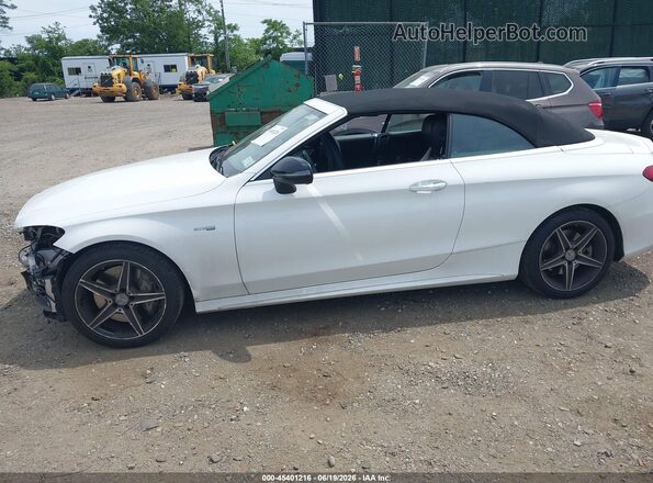 WDDWK6EB1JF691271 2018 MERCEDES-BENZ AMG C 43 Белый Панорамный вид салона 360°