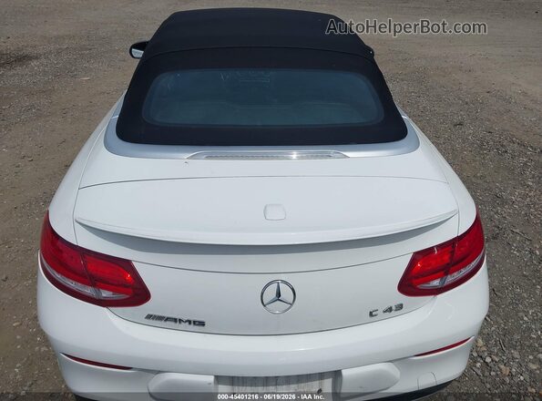 WDDWK6EB1JF691271 2018 MERCEDES-BENZ AMG C 43 Белый 