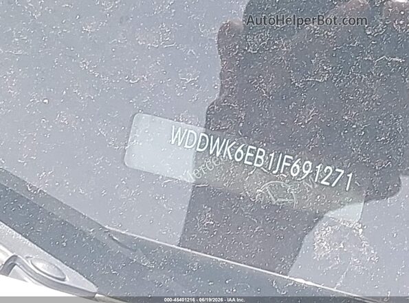 WDDWK6EB1JF691271 2018 MERCEDES-BENZ AMG C 43 Белый 