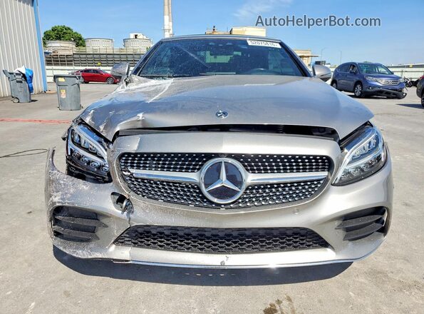 WDDWK8DB2KF928784 2019 MERCEDES-BENZ C Серебряный Вид спереди
