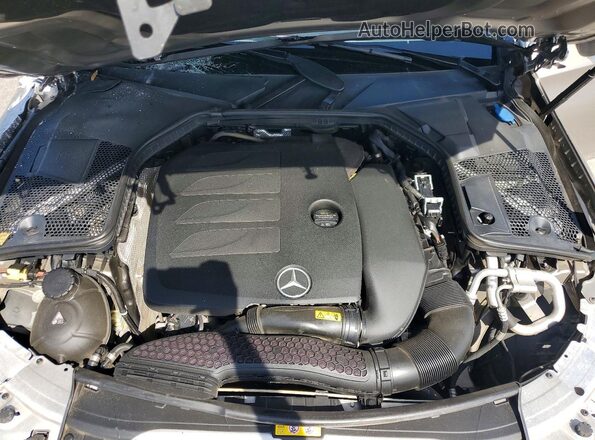 WDDWK8DB2KF928784 2019 MERCEDES-BENZ C Серебряный Вид задней части салона