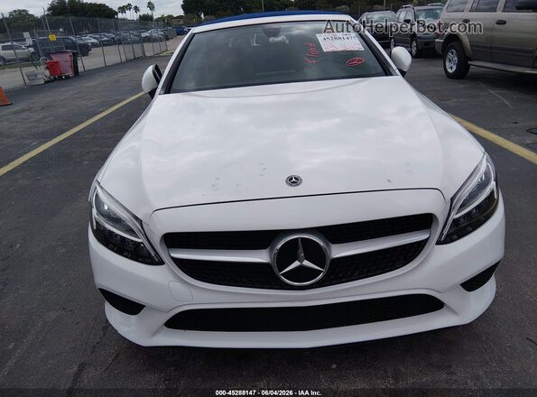 WDDWK8DB6LF980839 2020 MERCEDES-BENZ C-CLASS White Вид спереду