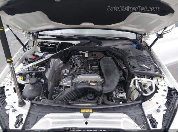 WDDWK8DB6LF980839 2020 MERCEDES-BENZ C-CLASS White Вид ззаду
