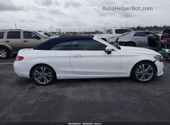 WDDWK8DB6LF980839 2020 MERCEDES-BENZ C-CLASS White Вид задньої частини салону