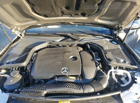 WDDWK8DBXKF834152 2019 MERCEDES-BENZ C Gray Vista interior trasera