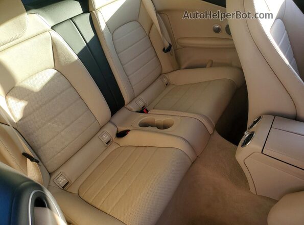 WDDWK8DBXKF834152 2019 MERCEDES-BENZ C Gray Vista de los asientos traseros