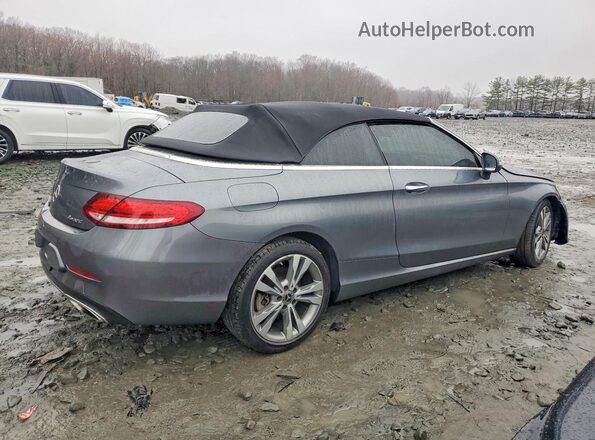 WDDWK8EBXKF782567 2019 MERCEDES-BENZ C Серый Задняя правая четверть