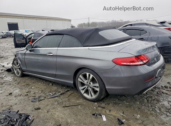 WDDWK8EBXKF782567 2019 MERCEDES-BENZ C Серый Задняя левая четверть