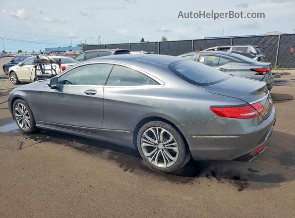 WDDXJ8FB3GA015329 2016 MERCEDES-BENZ S Gray 