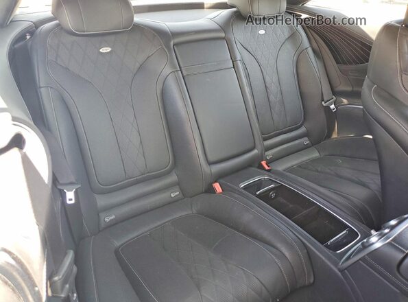 WDDXJ8FB6GA017124 2016 MERCEDES-BENZ S Gray Հետևի նստատեղերի տեսք