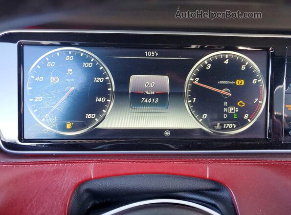 WDDXJ8FBXGA014968 2016 MERCEDES-BENZ S Серебряный 