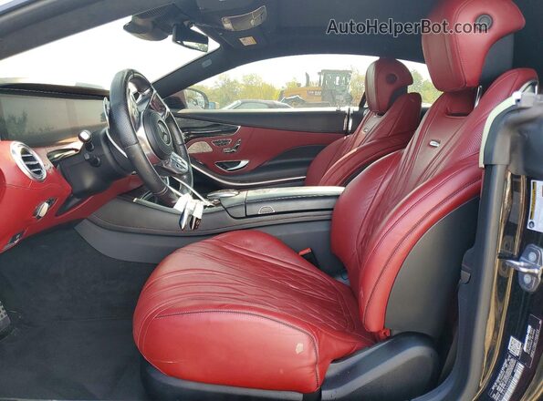 WDDXJ8JB2KA038570 2019 MERCEDES-BENZ S Black Vista interior delantera