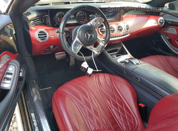 WDDXJ8JB2KA038570 2019 MERCEDES-BENZ S Black Vista del salpicadero