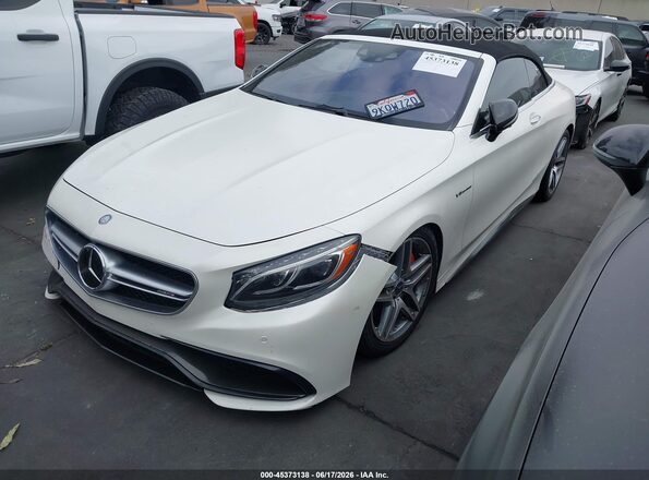 WDDXK7JB1HA024840 2017 MERCEDES-BENZ AMG S 63 White Przód lewy