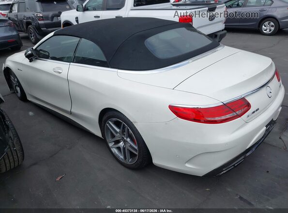 WDDXK7JB1HA024840 2017 MERCEDES-BENZ AMG S 63 White Tył lewy