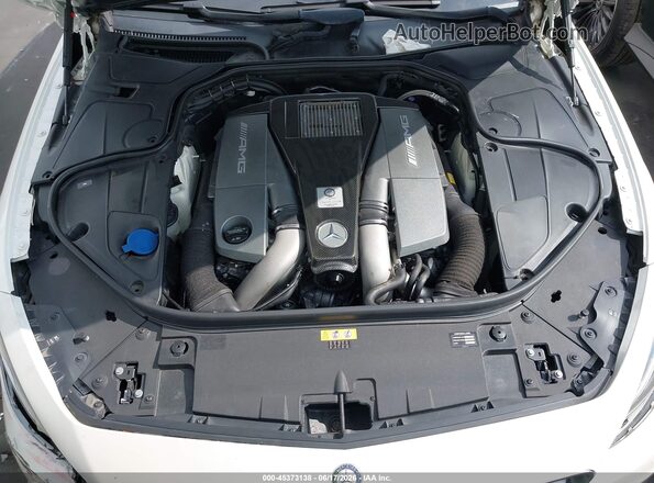 WDDXK7JB1HA024840 2017 MERCEDES-BENZ AMG S 63 White Widok z tyłu