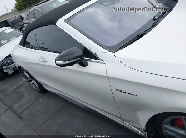 WDDXK7JB1HA024840 2017 MERCEDES-BENZ AMG S 63 White Widok wnętrza 360 stopni