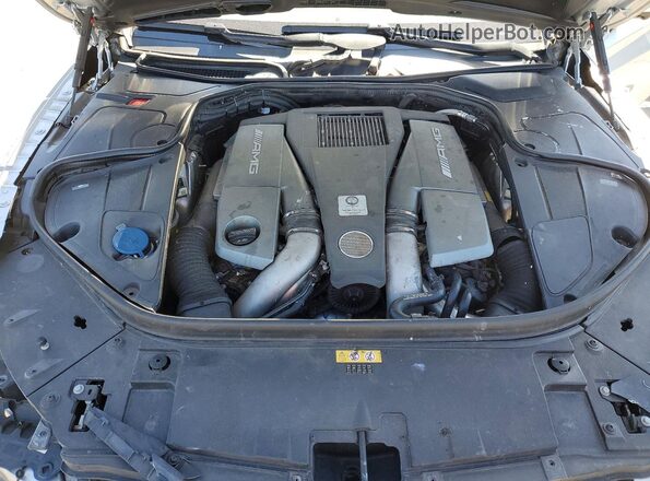 WDDXK7JB5HA019401 2017 MERCEDES-BENZ S Серебряный Вид задней части салона
