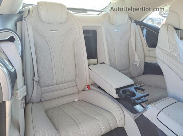 WDDXK7JB5HA019401 2017 MERCEDES-BENZ S Серебряный Вид задних сидений