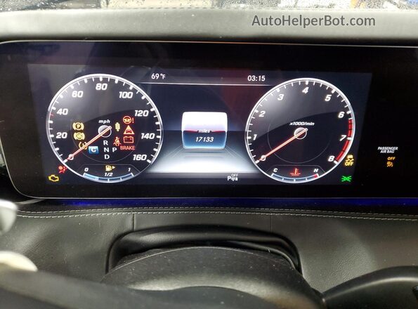 WDDXK8DB6KA035745 2019 MERCEDES-BENZ S Черный 