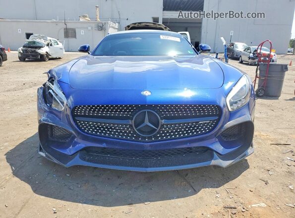 WDDYJ7JAXGA009203 2016 MERCEDES-BENZ AMG Blue Widok z przodu