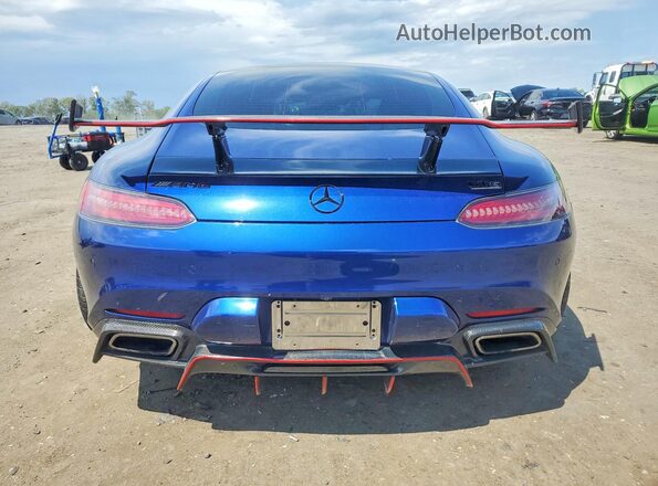WDDYJ7JAXGA009203 2016 MERCEDES-BENZ AMG Blue Widok z tyłu