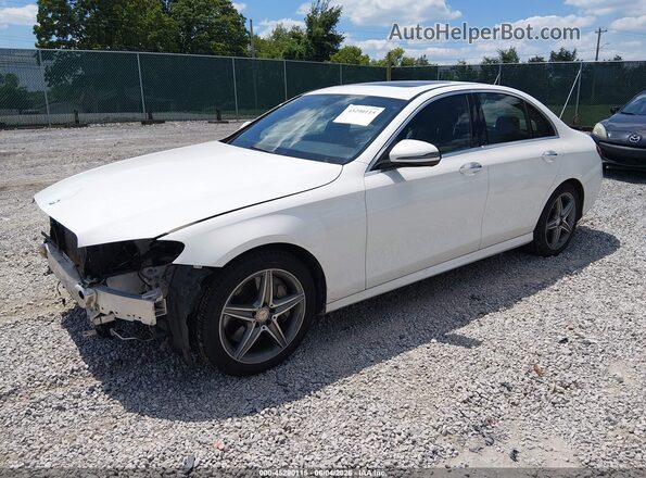 WDDZF4JB0HA024212 2017 MERCEDES-BENZ E-CLASS White Front left