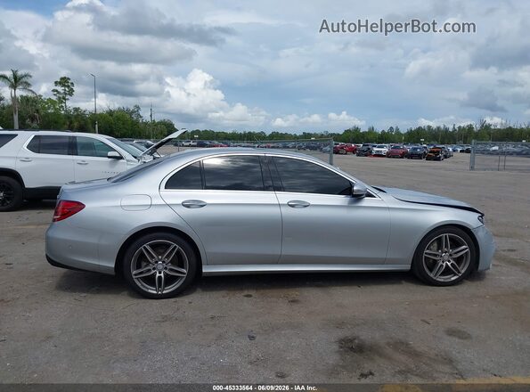 WDDZF4JB0HA182663 2017 MERCEDES-BENZ E-CLASS Silver Rear interior view