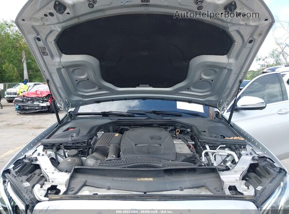 WDDZF4JB0HA182663 2017 MERCEDES-BENZ E-CLASS Silver Rear view