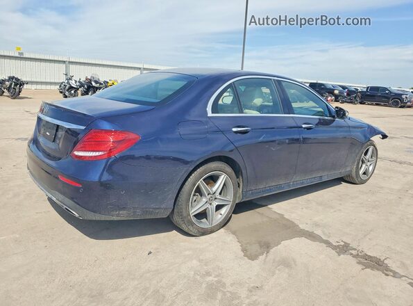 WDDZF4JB0JA395778 2018 MERCEDES-BENZ E Blue Rear right