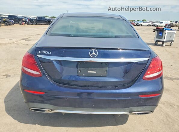 WDDZF4JB0JA395778 2018 MERCEDES-BENZ E Blue Rear view