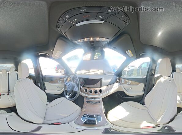 WDDZF4JB0JA395778 2018 MERCEDES-BENZ E Blue 360 interior view