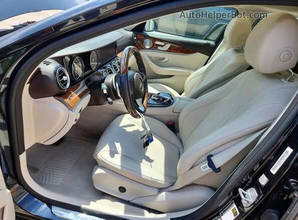 WDDZF4JB0JA446471 2018 MERCEDES-BENZ E Black Սալոնի դիմացի տեսք