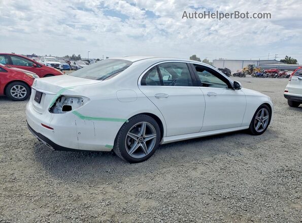 WDDZF4JB0JA465568 2018 MERCEDES-BENZ E White Tył prawy
