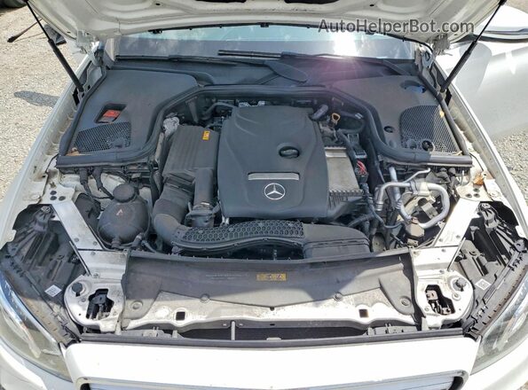 WDDZF4JB0JA465568 2018 MERCEDES-BENZ E White Widok wnętrza z tyłu