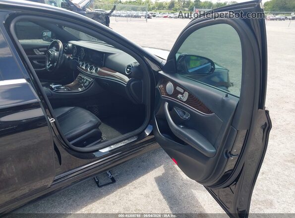 WDDZF4JB0KA571553 2019 MERCEDES-BENZ E-CLASS Black Widok wnętrza z przodu
