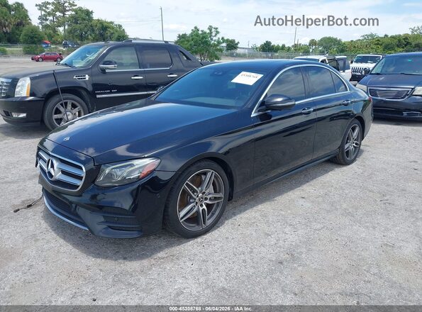 WDDZF4JB0KA571553 2019 MERCEDES-BENZ E-CLASS Black Przód lewy